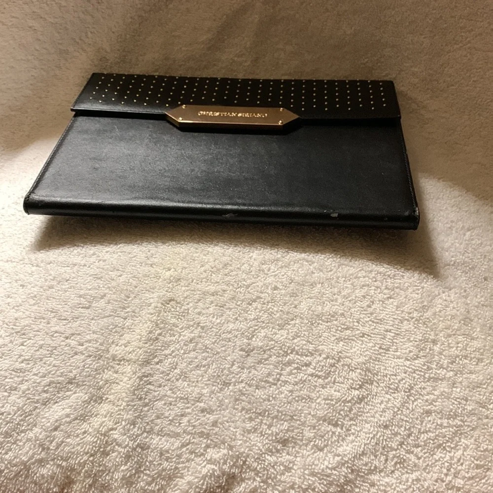 Black Christian Siriano iPad case.